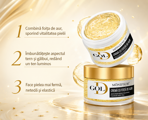 Cremă de Zi Aur 24K Strălucire