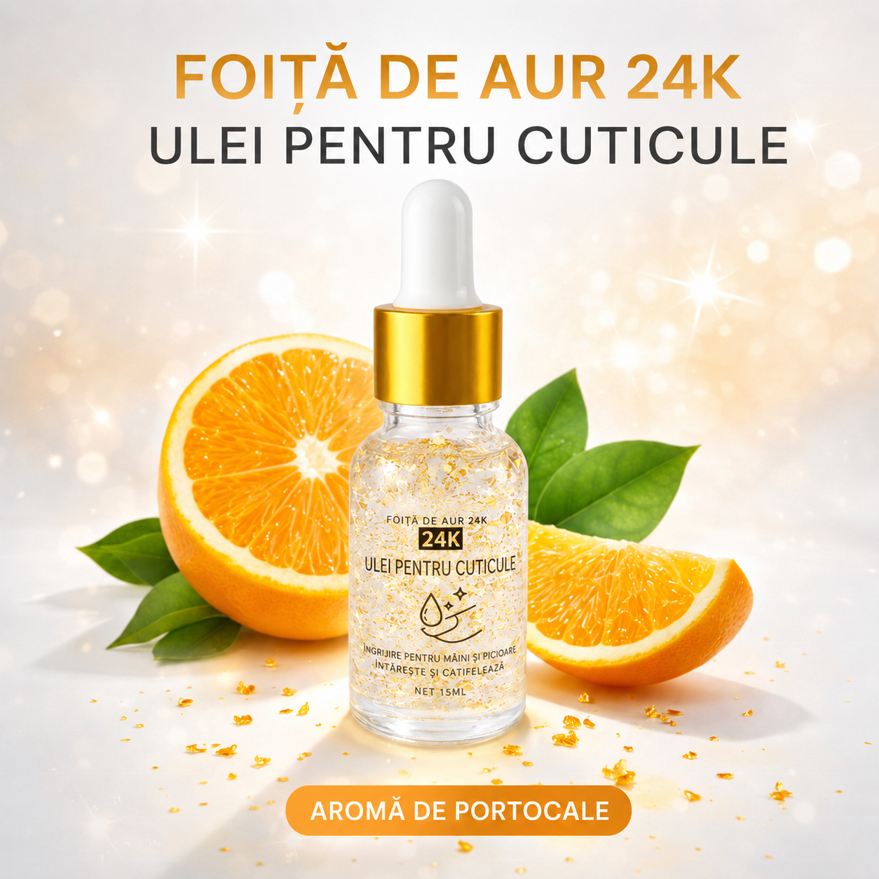 Ulei Nutritiv Cuticule 24K Aur