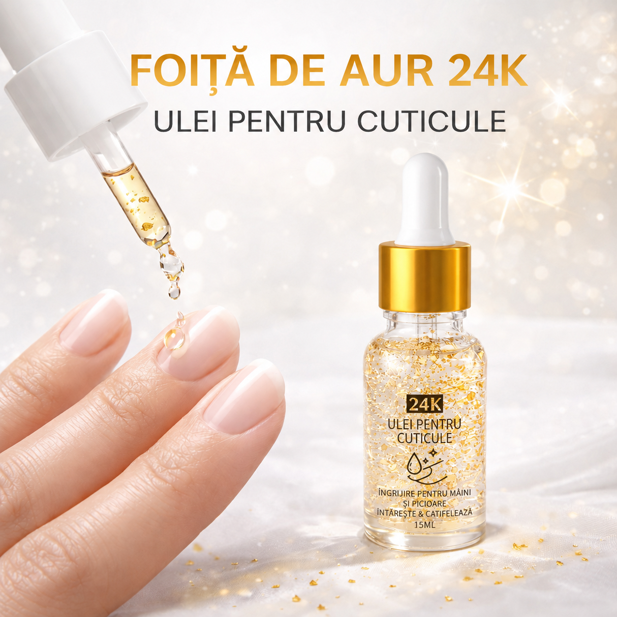 Ulei Nutritiv Cuticule 24K Aur